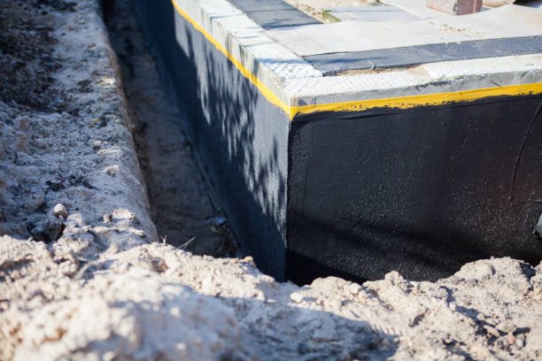 Residential Waterproofing installation at a Elmwood, TN home by SJ Waterproofing Pros